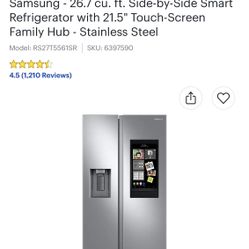 Samsung Smart Refrigerator