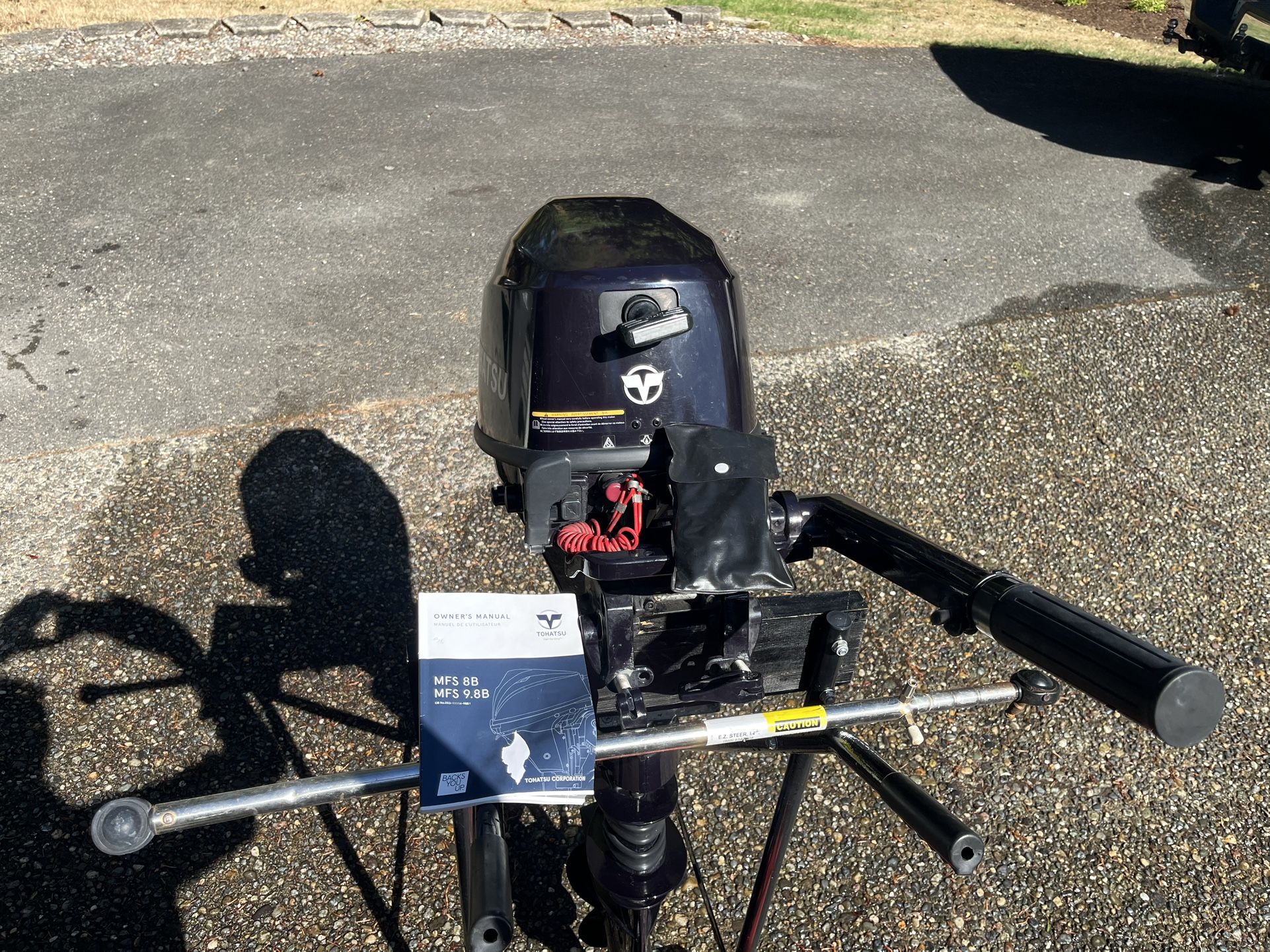 2022 Tohatsu 8HP Outboard Long Shaft 
