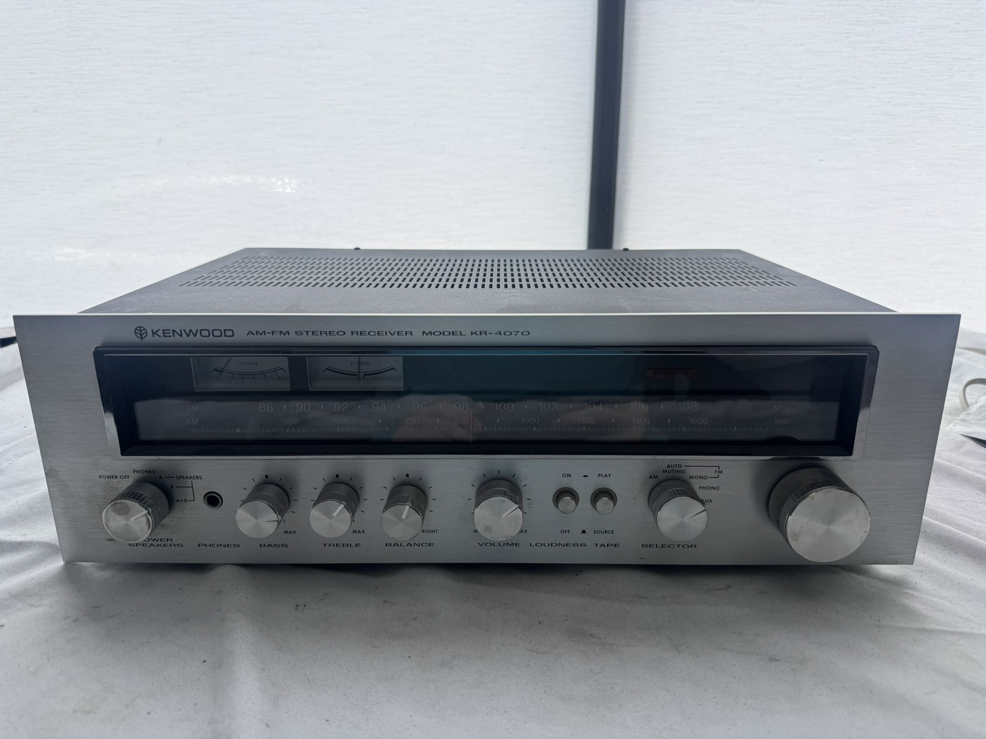 Vintage Kenwood Stereo Receiver 
