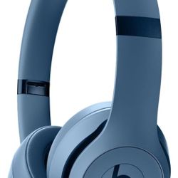 Beats Solo 4 - Wireless Bluetooth On-Ear Headphones, Apple & Android Compatible, Up to 50 Hours of Battery Life - Slate Blue