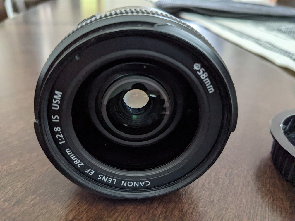 Canon EF 28mm f2.8 IS USM