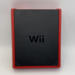 Nintendo Wii Mini Console Gaming System RVL-201 Red