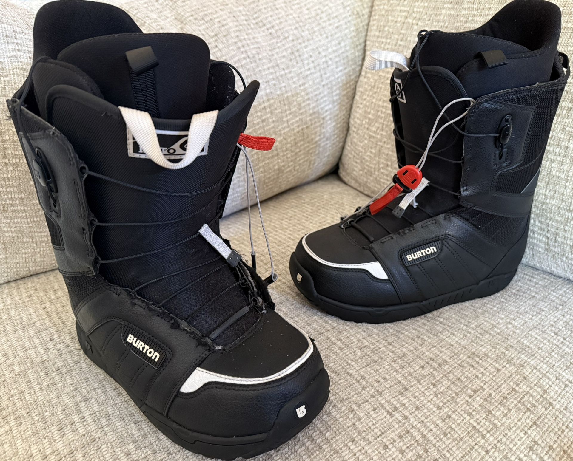 Burton Moto Imprint Speed Zone Black Snowboard Boots Men's