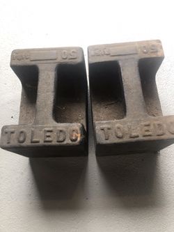 Vintage Toledo Scale Calibration Weight