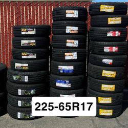 225-65R17 Brand new tires on sale