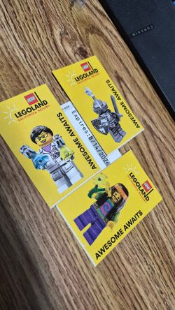 4x Legoland tickets