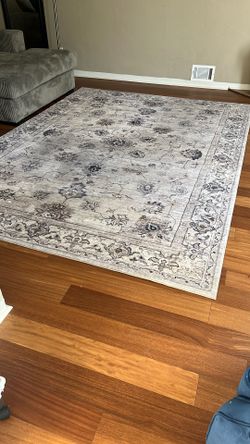 Better Homes Persian Blooms Ivory Faux Fur Indoor Area Rug