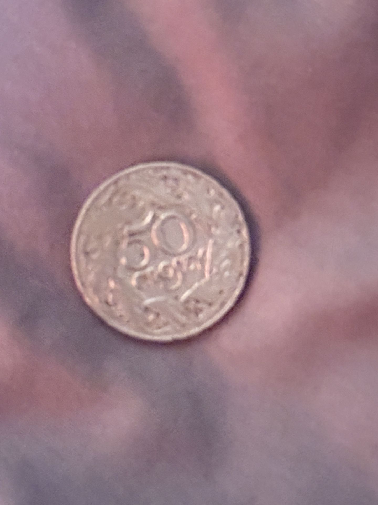 1923 Polish 50 Polska. 102 Years Old