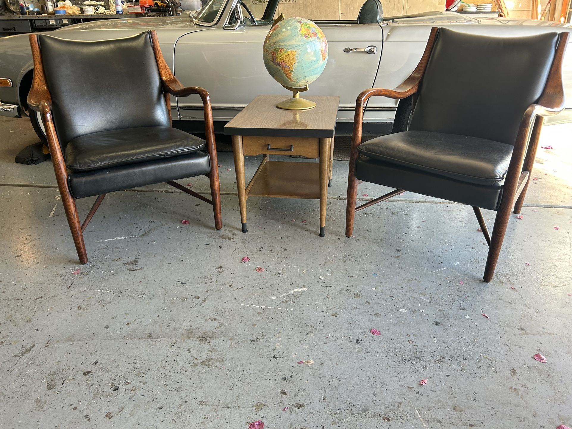 MCM Style Club Chairs