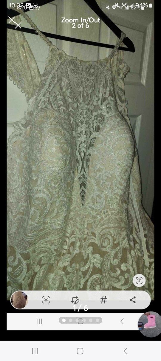 Allure Bridal Size 24 Style Number 9452 Wedding Gown Dress