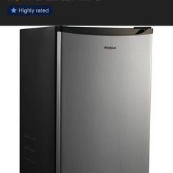 LIKE NEW: Whirlpool 4.3 cu ft Mini Refrigerator
