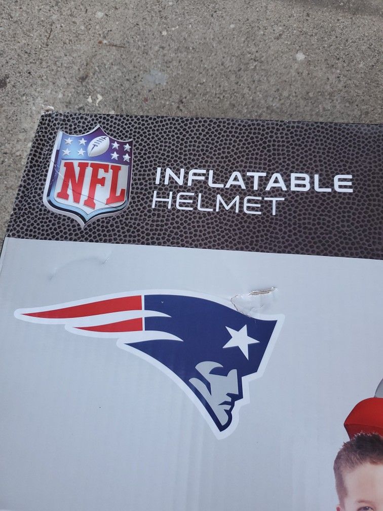 Nfl Official Merchandise Kids PATRIOTS INFLATABLE HELMET