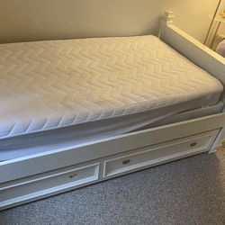 Twin Bed For Kids And Mattress 