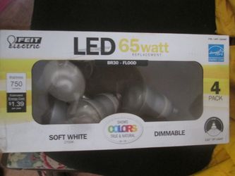 BOX OF LED BULBS