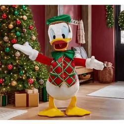 4 ft donald duck animatronic christmas Disney