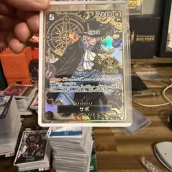 Second anniversary Sabo card JP