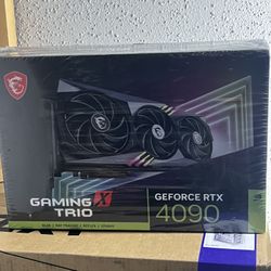 NEW MSI GeForce RTX 4090 GAMING TRIO 24GB GDDR6X Graphics Card