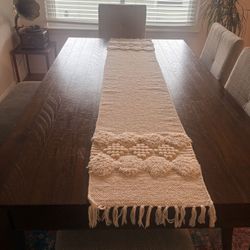 Farmhouse Style Dining Table Only 