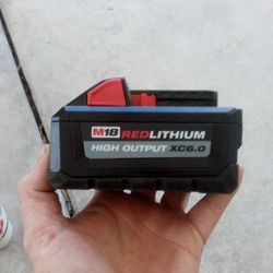 Milwaukee 18v 6.0 Battery 