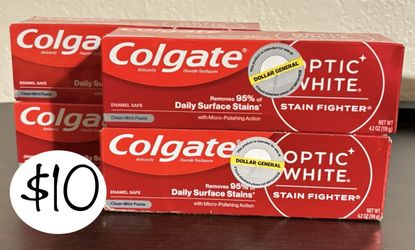 Colgate Optic White Toothpaste Bundle 