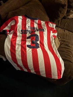 Retro Chivas Jersey Signed By Legend el tigre Sepúlveda ,the Only One Un The Market .