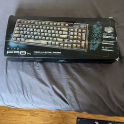 AULA F98 Wind Pro Wireless Mechanical Keyboard with Transparent Keycaps Hot Swap