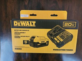 Dewalt 20V Max 5 Hr. Battery & Charger