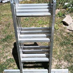 Krause Multi -Position 12 Foot Ladder - 300 Pound Maximum Weight Capacity 