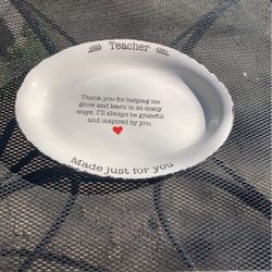 Plato De Apresiacion Para Maestro