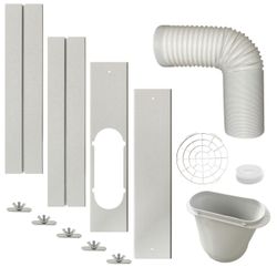 Brand New Portable AC Window Vent Kit, Sliding Window AC Seal Kit 5.9" Exhaust Hose