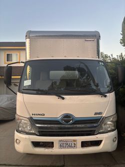 2014 Hino box truck 195 hybrid