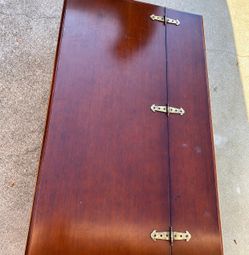Vintage apothecary table
