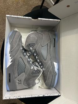 Wolf grey Jordan 5s