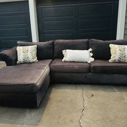 Gray Sectional  - $295 With Free Delivery