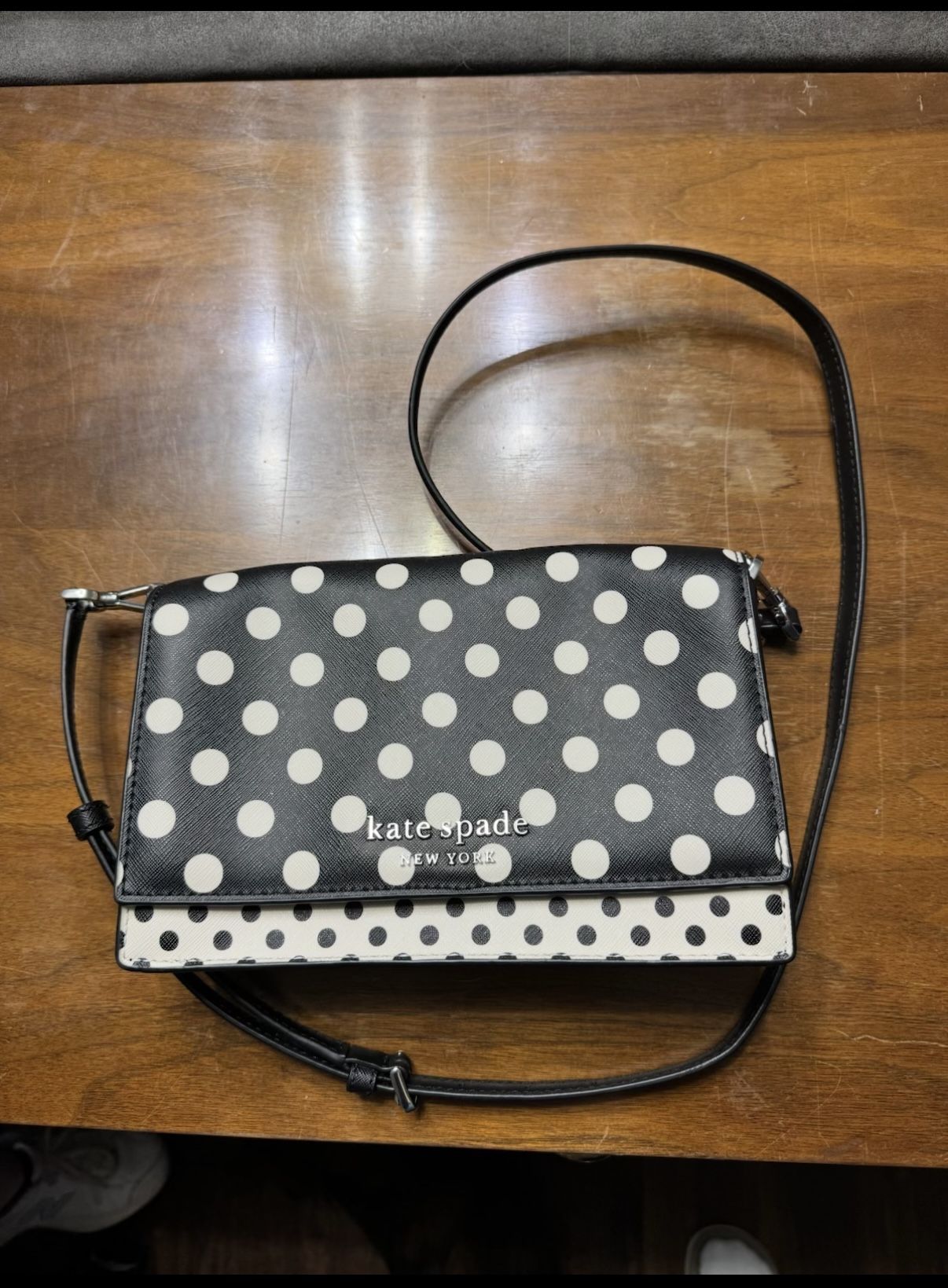 Kate Spade polka dot purse. 