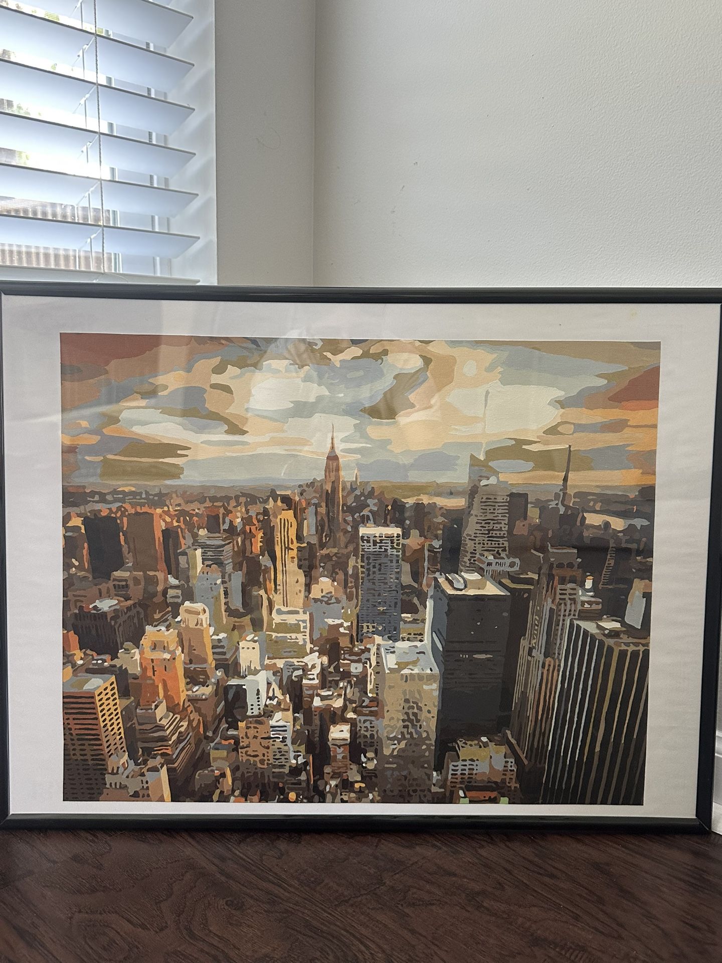 New York Skyline Painting