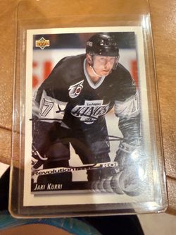 Jari Kuri signed card