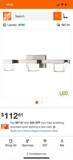 Brand New Vanity Light 