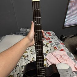 Acoustic Guitar Brown 