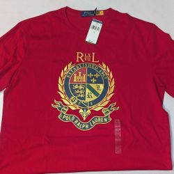 New men's polo Large short sleeve shirt