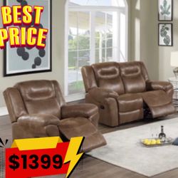 3 Pc POWER RECLINER SOFA SET 
