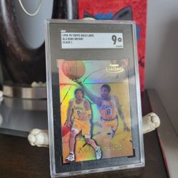 1998 Topps Gold Label Class 1 Kobe Bryant #GL3 SGC 9 MINT