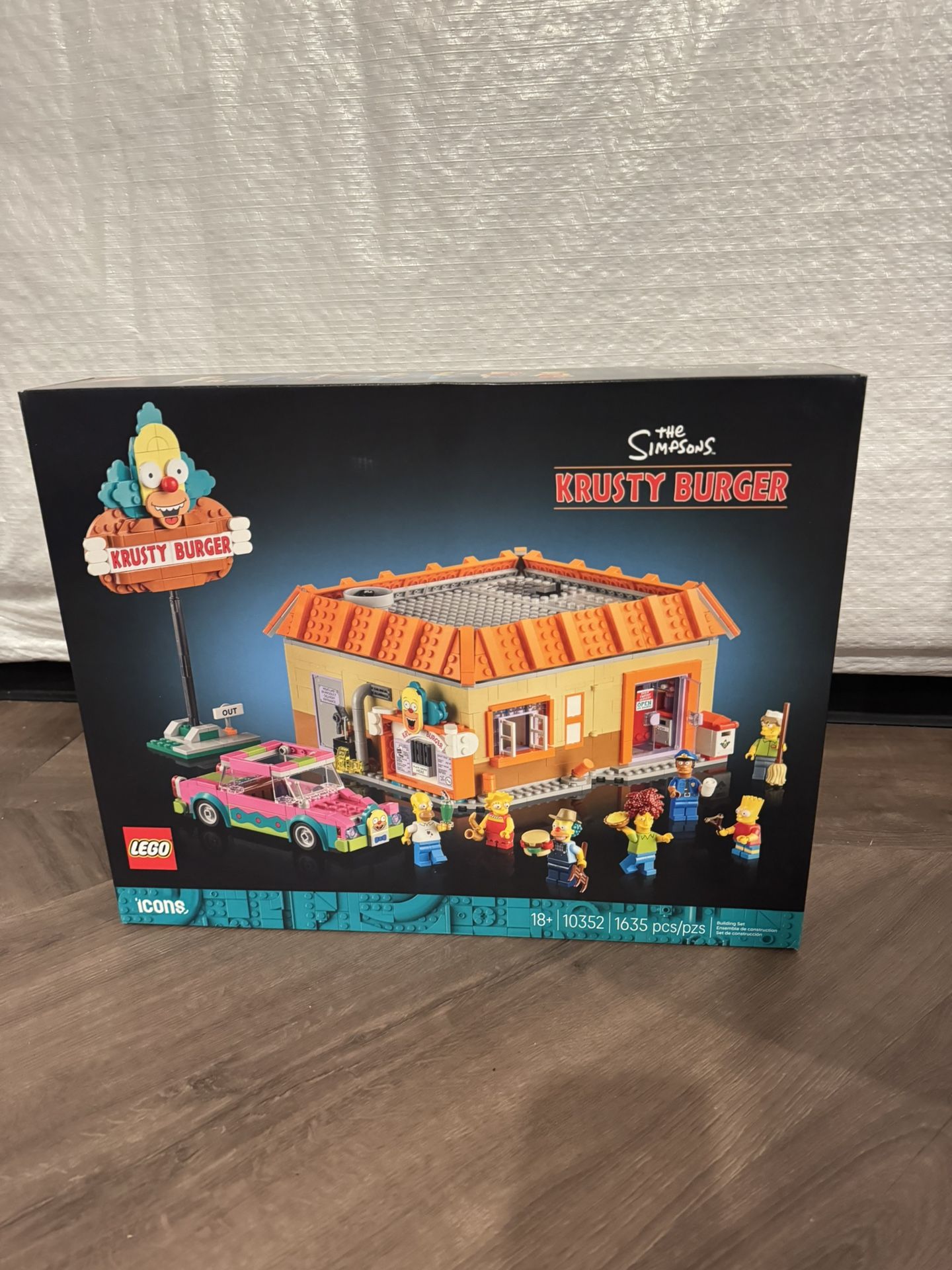 Krusty Burger Lego Set 
