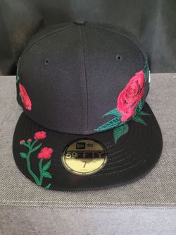 Rose hat Size 7