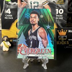 2025-26 Topps Holiday Advent Calendar - Victor Wembanyama - Evergreen EV-VW