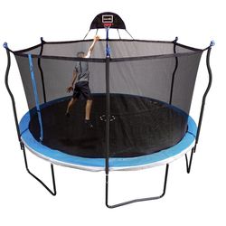 Sportspower Bounce Pro 14' Trampoline with Heavy Duty Basketball System Brand New In Box 