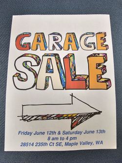 Garage Sale