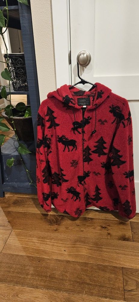 FLEECE. WOMENS. JACKET, SIZE. M