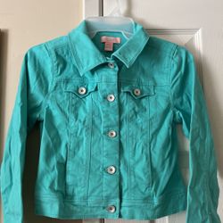 Green Jacket For Girls Size 12