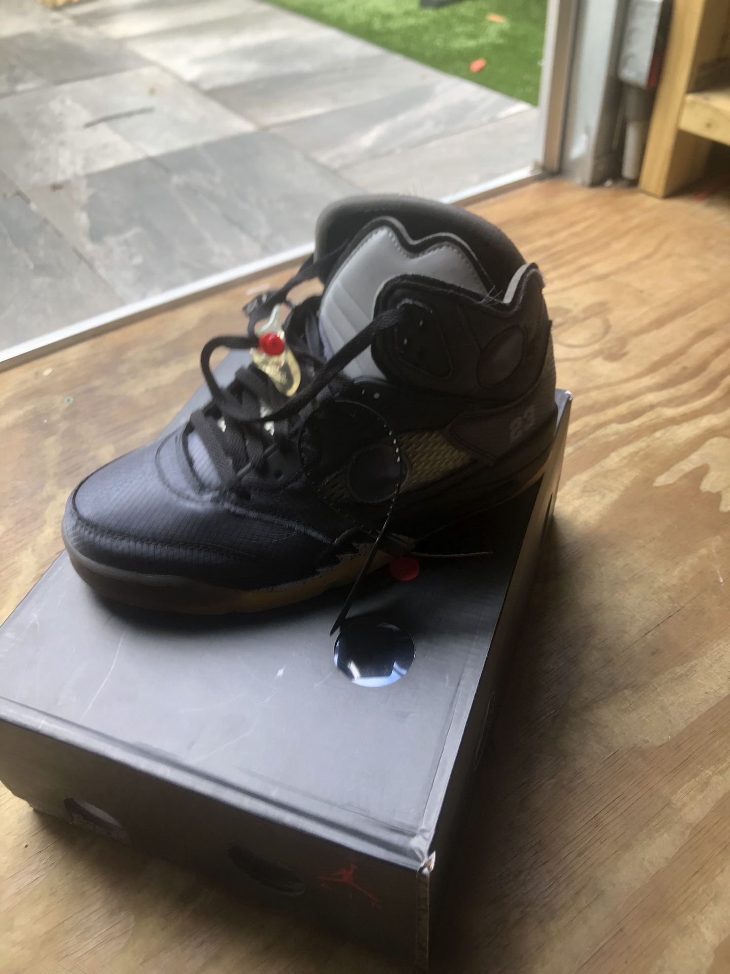 Jordans 5s Off-Whites 